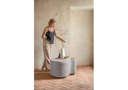 Miuf Pouf XL Bouclé -...